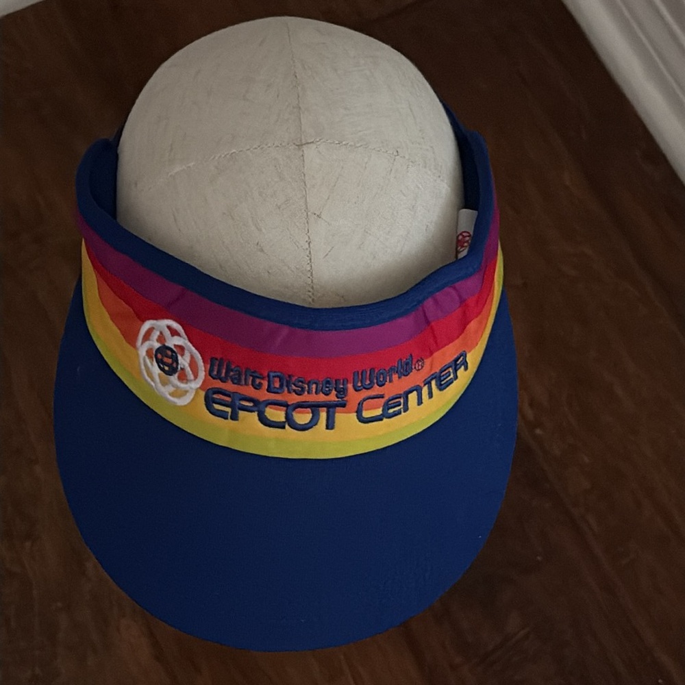 Disney Epcot Center Rainbow Visor - image 2